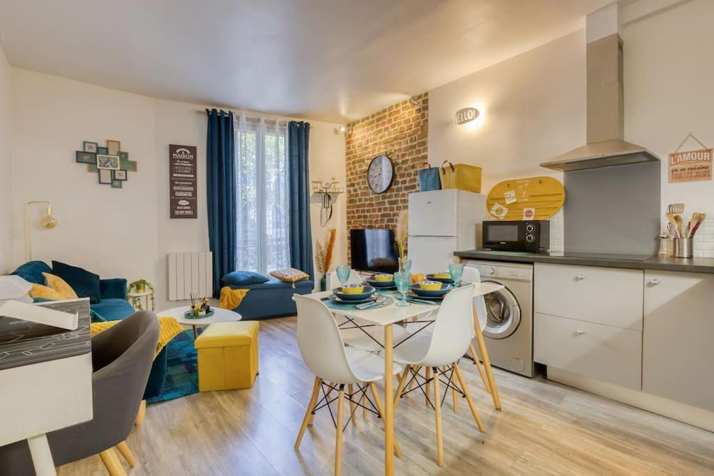 Escale A Paris Metro & Parking Apartment Saint-Ouen  ภายนอก รูปภาพ