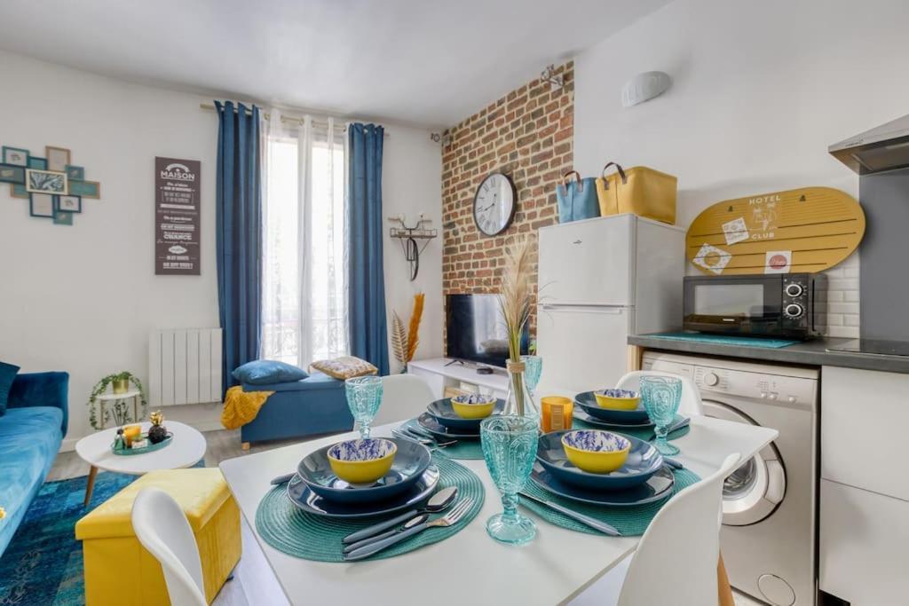 Escale A Paris Metro & Parking Apartment Saint-Ouen  ภายนอก รูปภาพ